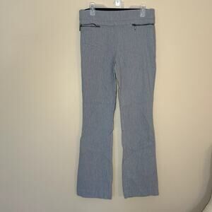 Violets & Roses Gray Pinstripe Dress Pants 12/31